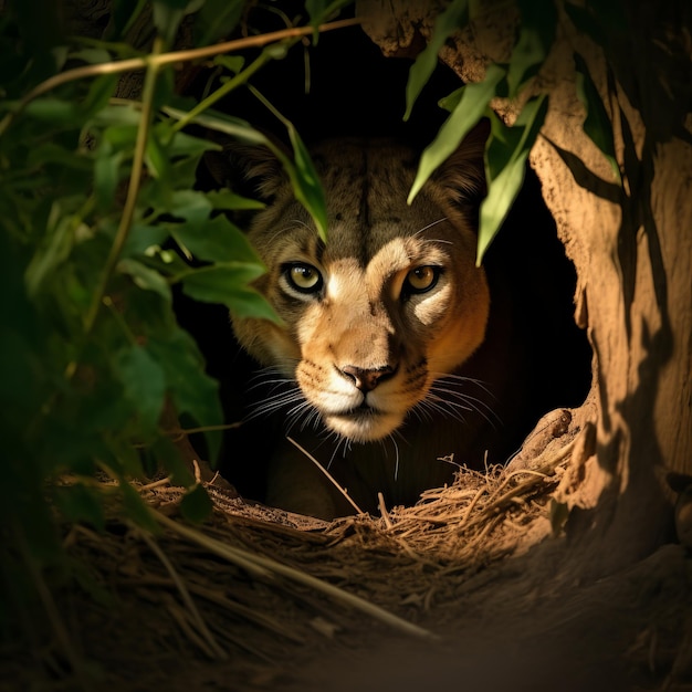 Predators Gaze Fierce and Fearless wildlife photography