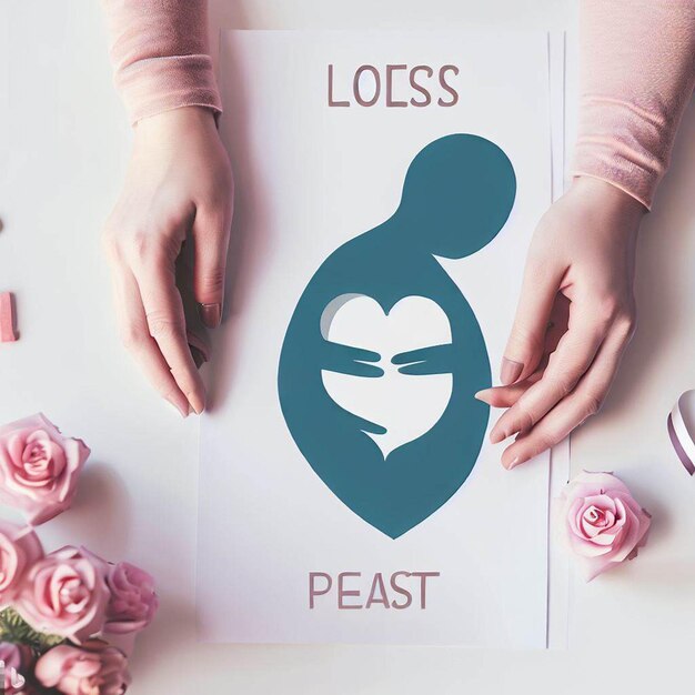 Foto giornata di sensibilizzazione sulla gravidanza e la perdita infantile 2023 immagine e sfondo gratuiti