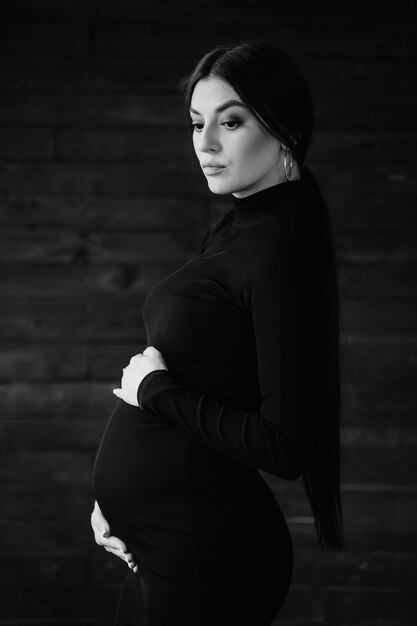 pregnant woman portrait