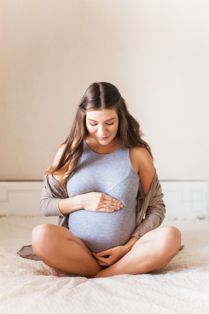 Photo pregnant woman