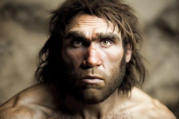 Prehistoric caveman