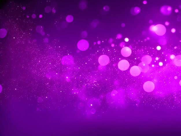 Premium ai image gradient violet glowing particles background