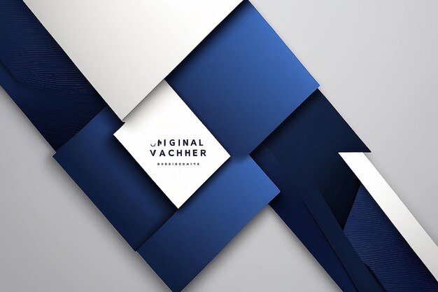 Photo premium background design with diagonal dark blue line pattern vector horizontal template for digital lux business banner contemporary formal invitation luxury voucher prestigious gift certificate