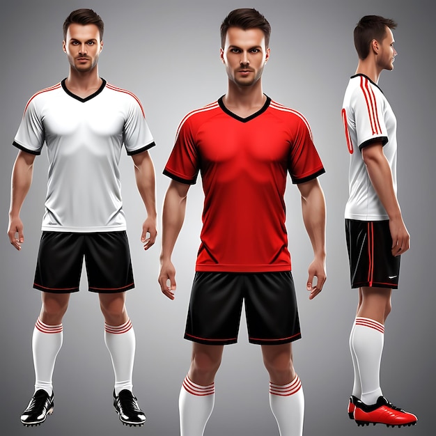 Premium Photo | Premium collection of soccer jerseys