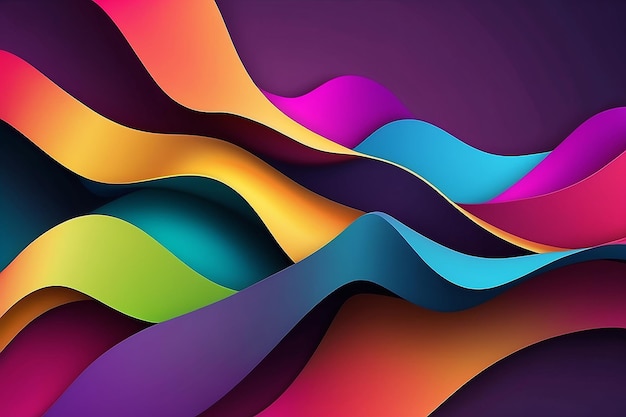 Premium colorful abstract background with dyanmic shadow on background Vector background EPS 10