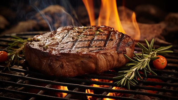 Photo premium food delicious grilled steak