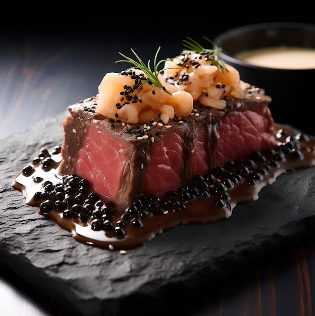 Photo premium japanese wagyu beef grill delicious meal food photography