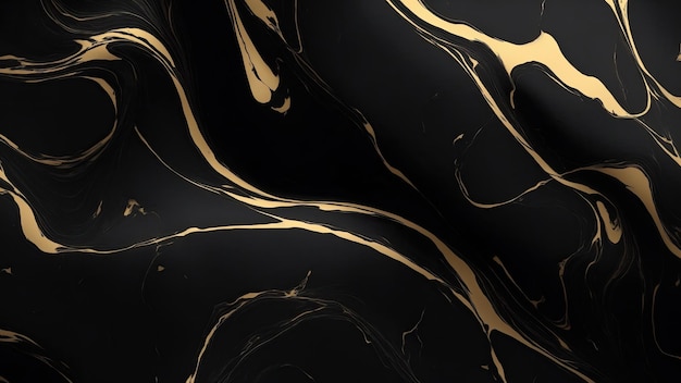 Photo premium luxury black and gold marble background