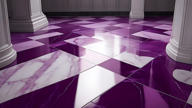 Premium Marble Tiles and Flooring Design in exclusive magenta pattern with 8k Regulation