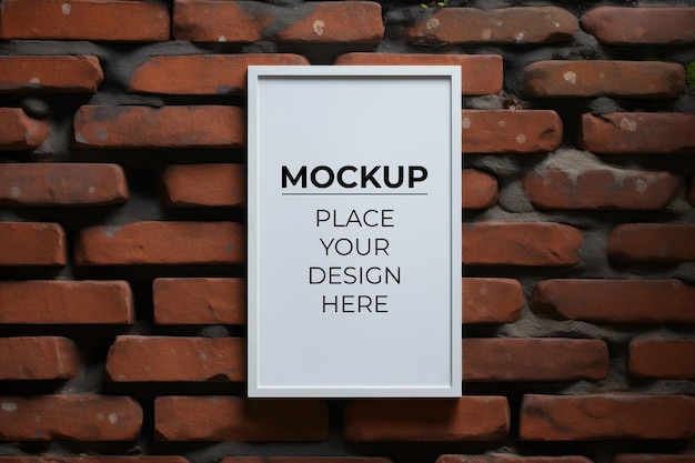 Premium Quality Frame Mockup with Copy Space