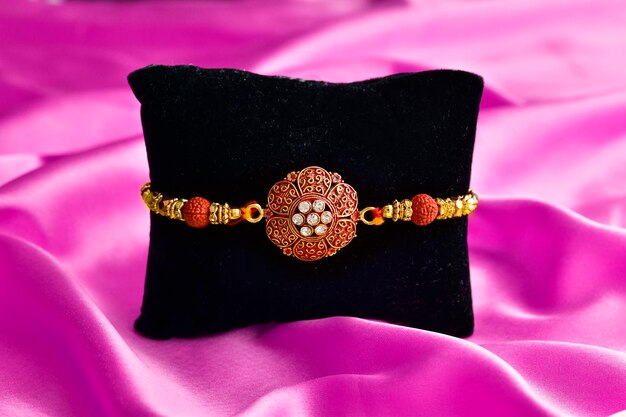 Premium quality metal rakhi raksha bandhan concept