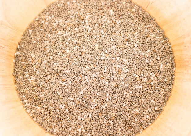 Premium raw organic chia seeds