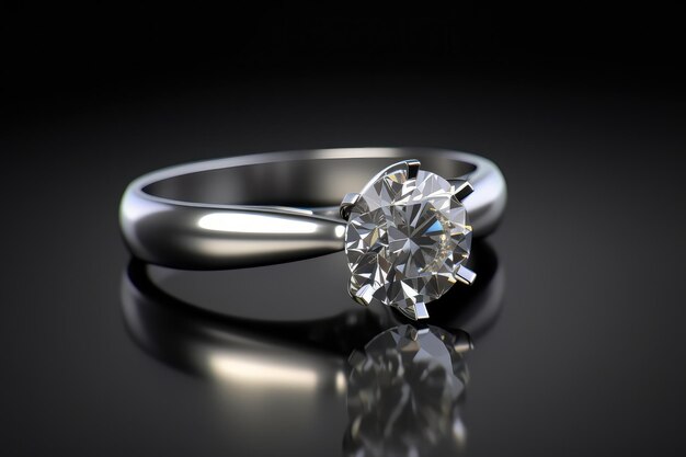 premium and realistic ring jewel photography for anniversary event generative ai