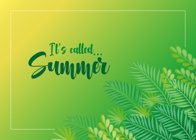 Premium Summer sale banner template