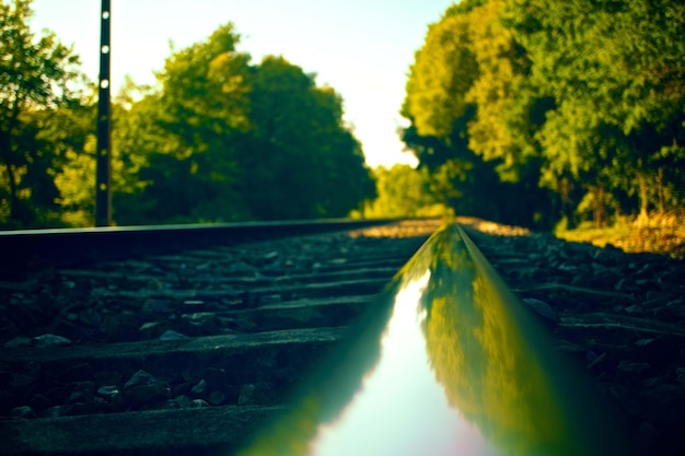 premium view photography of train rail