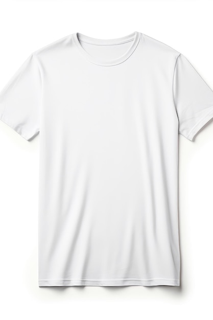 Photo premium white blank tshirt for custom designs