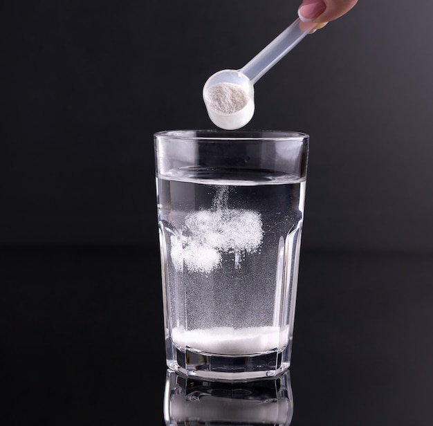 Preparation of a drink that is useful for athletes