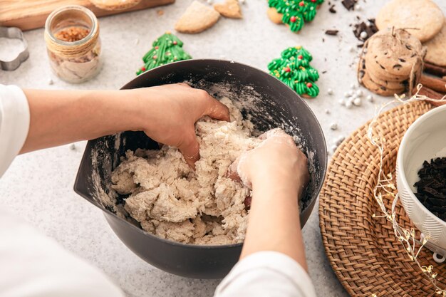 写真 自家製のクリスマス・クッキーの作り方