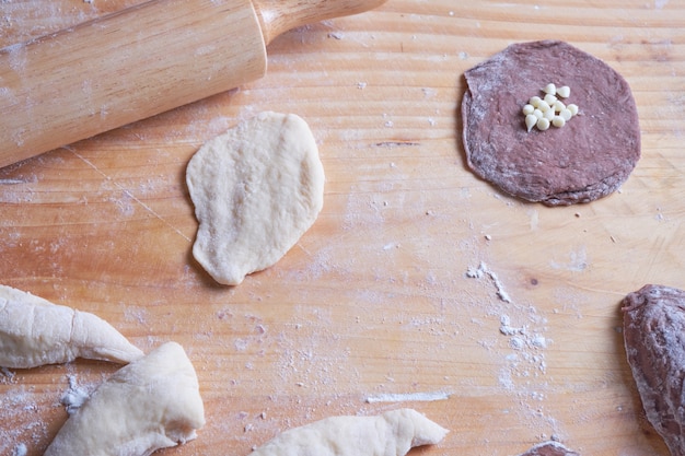 Preparing dough