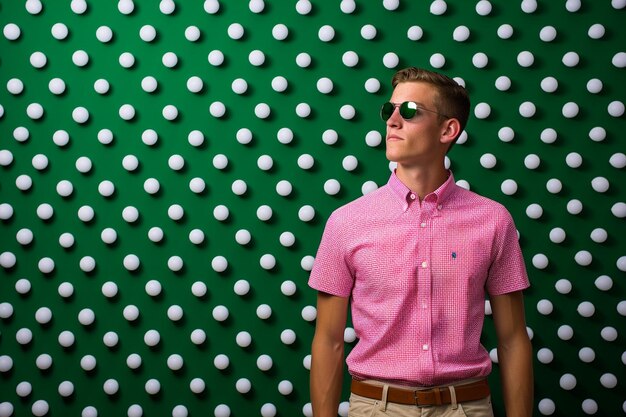 Photo preppy background and design space