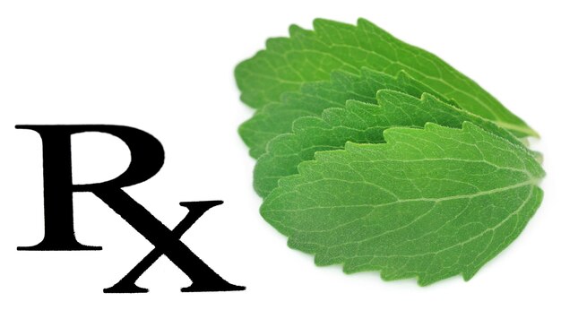 Prescribed stevia leaf as herbal medicine
