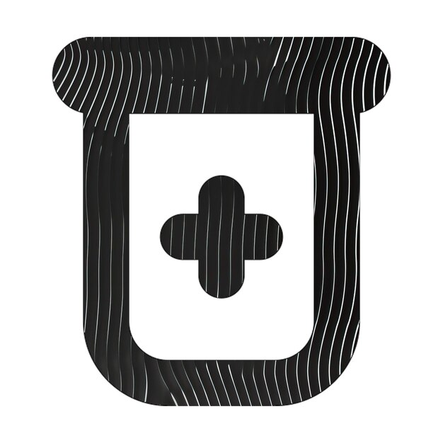 prescription bottle alt icon black white lines texture