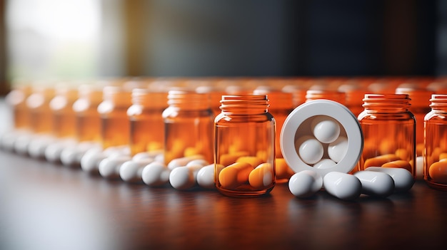 Prescription Medications and Bottles