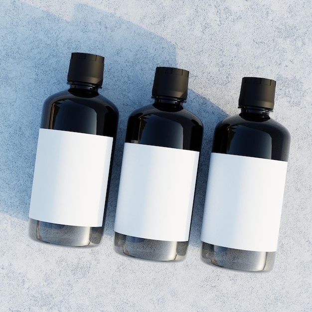 Prescriptioon bottle Pharma black