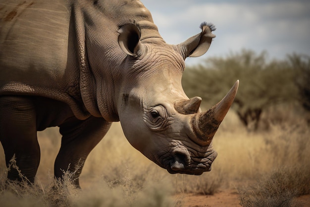 Preserve the Majestic Northern White Rhino Support Conservation Efforts Today