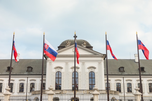 Presidentieel paleis in Bratislava, Slowakije