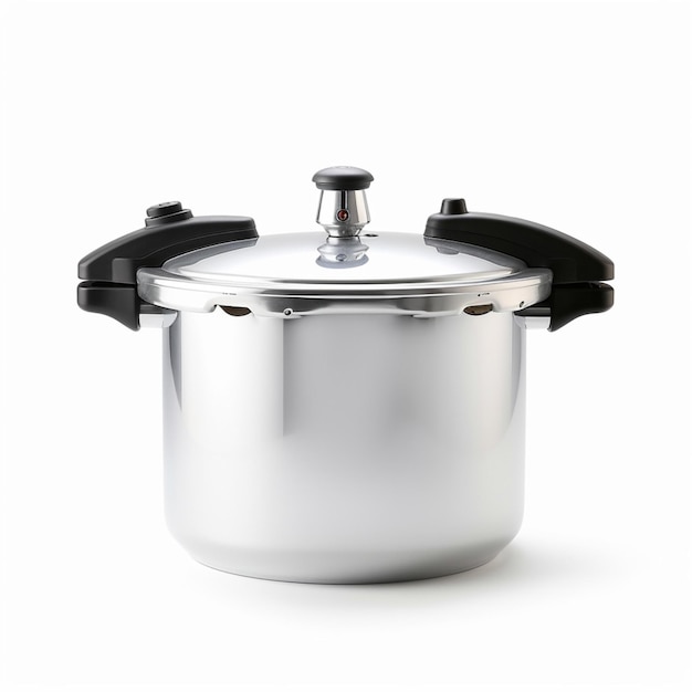 Pressure cooker with white background high quality