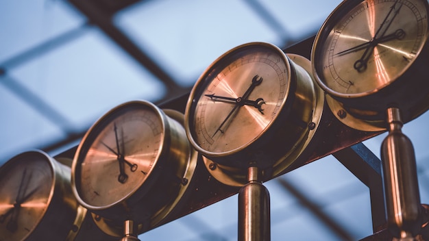 Pressure Gauge Measurement Control Panel