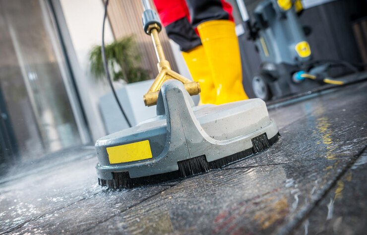 High-Pressure Cleaning in Perth