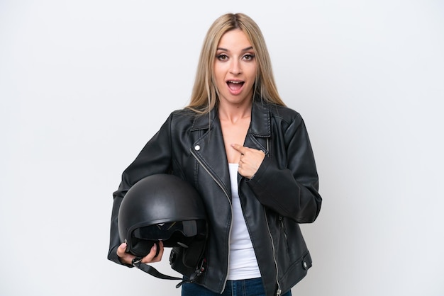pretty blonde woman over isolated background
