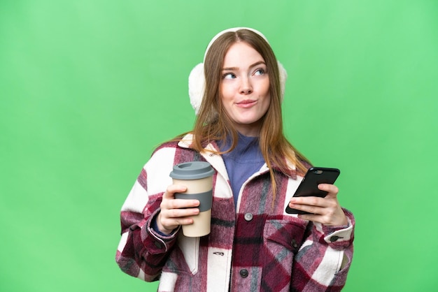 pretty caucasian young woman