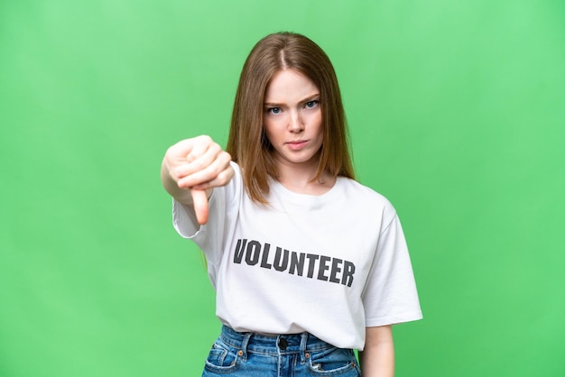 Photo pretty caucasian young woman