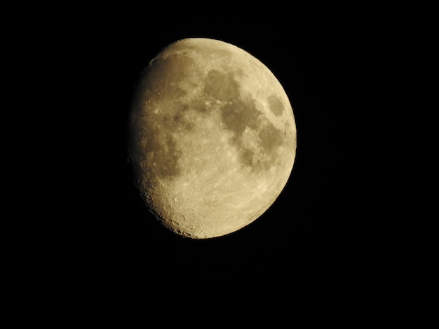 Photo pretty crescent moon