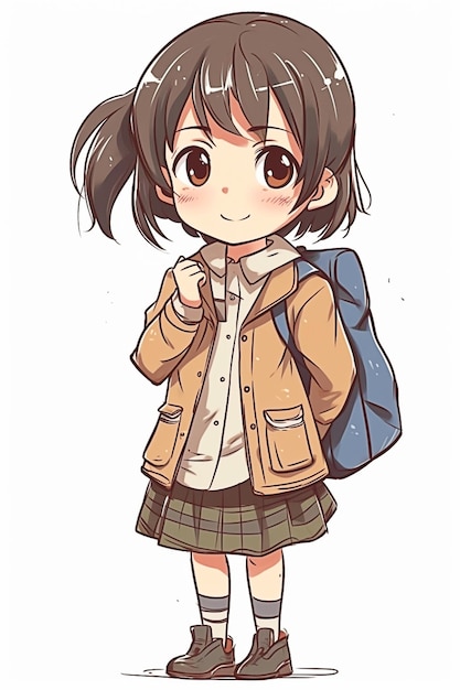 Anime Female Child, HD Png Download , Transparent Png Image - PNGitem