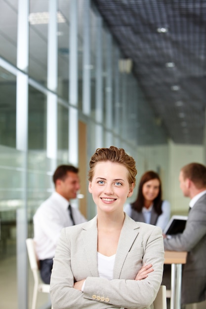 pretty woman leadership corporate adult