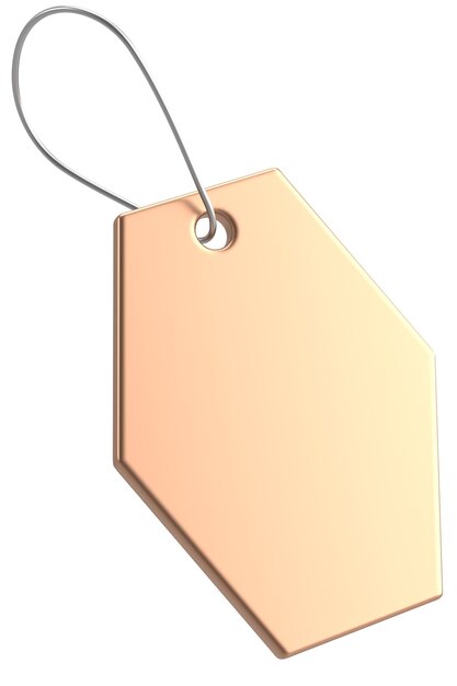 Price tag Price label 3D illustration