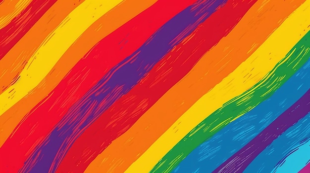 pride flag art pride month