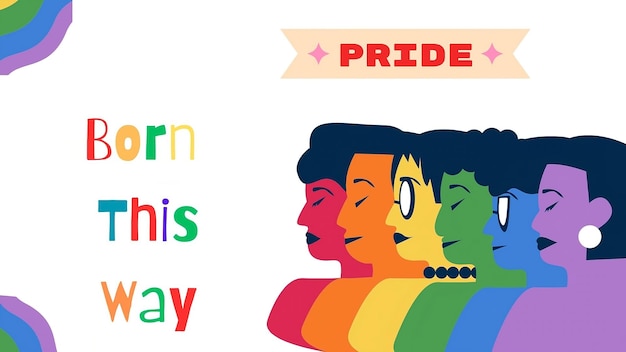 Photo pride month poster