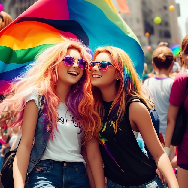 Pride Parade Love is Love LGBT-thema