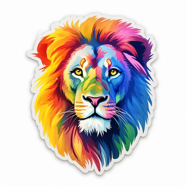 pride stickers with white background high quality u