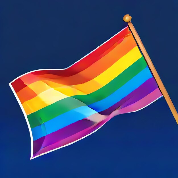 Pride vlag Regenboog kleuren Regenboeg trots