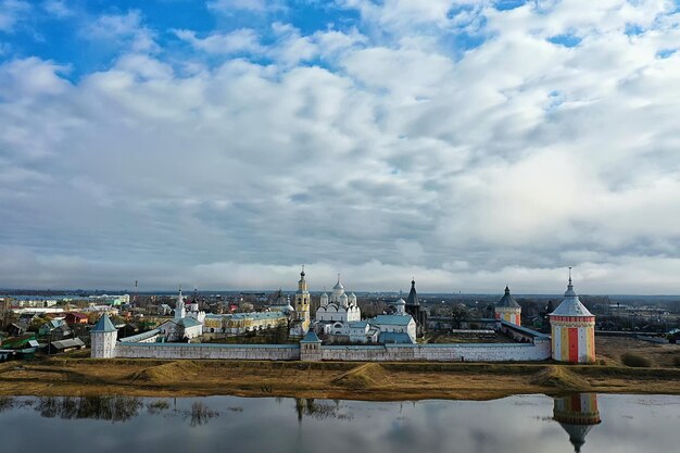 Photo priluki monastery vologda, christianity history architecture landscape