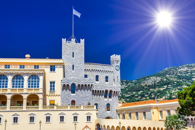 Photo prince's palace in fontvielle montecarlo monaco cote d'azur french riviera