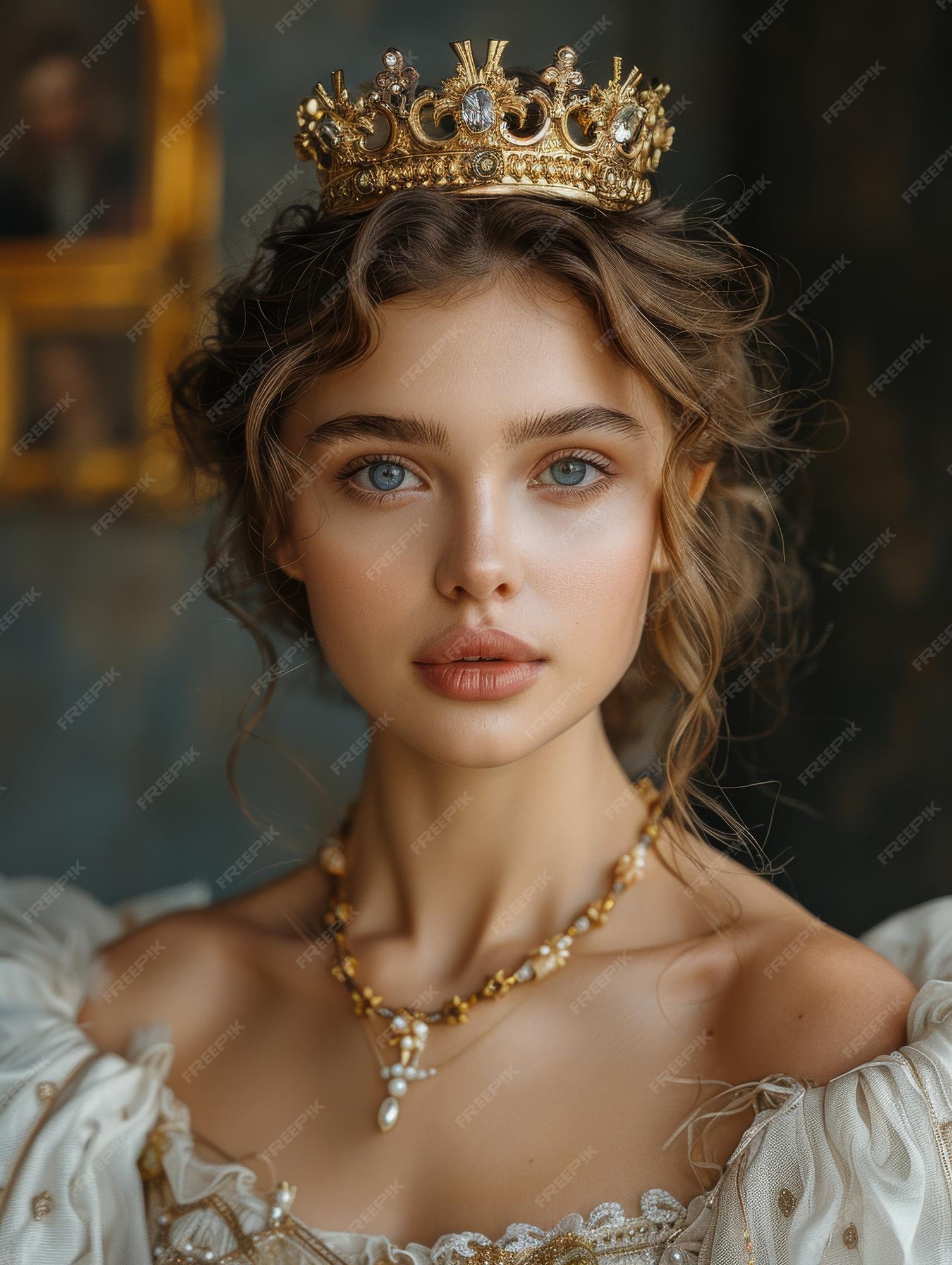 Premium Photo | Princess royalty person queen empress multicultural fox