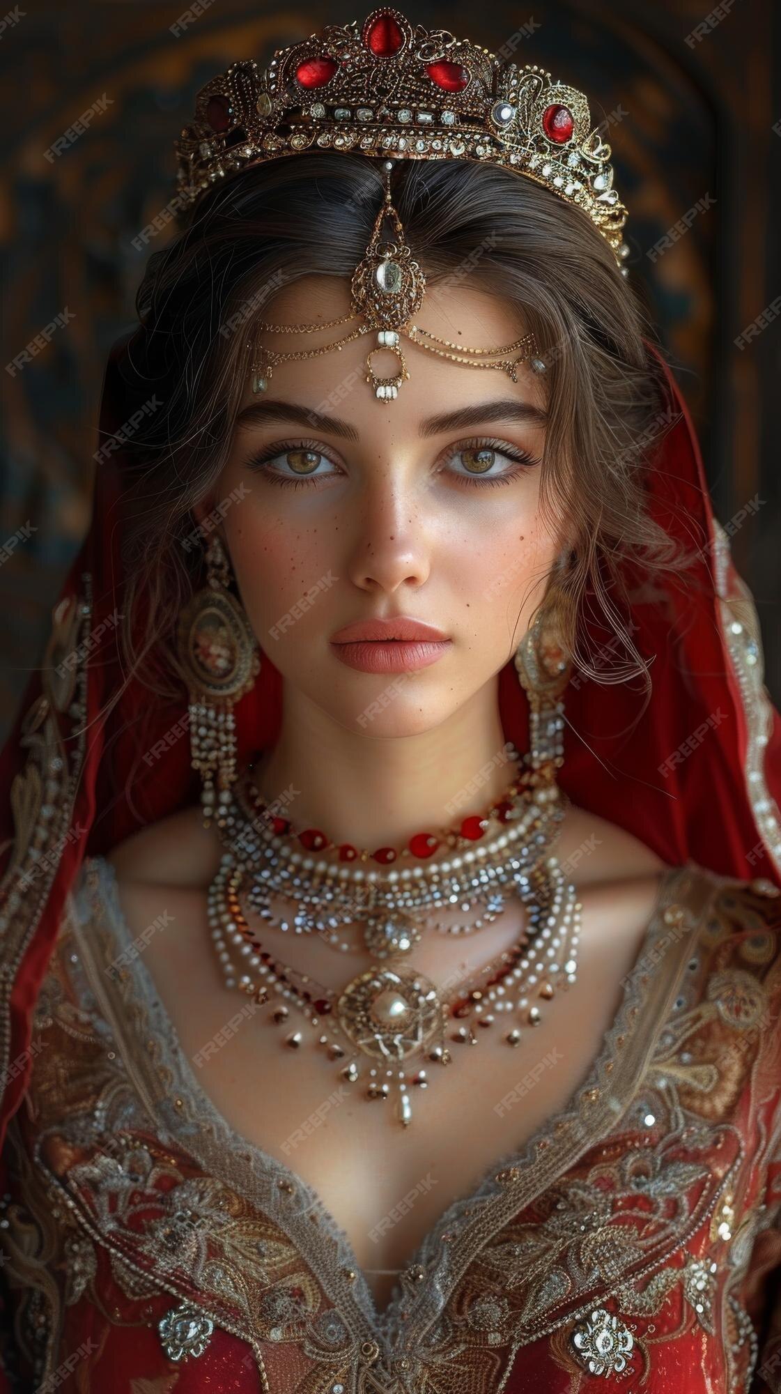 Premium Photo | Princess royalty person queen empress multicultural fox