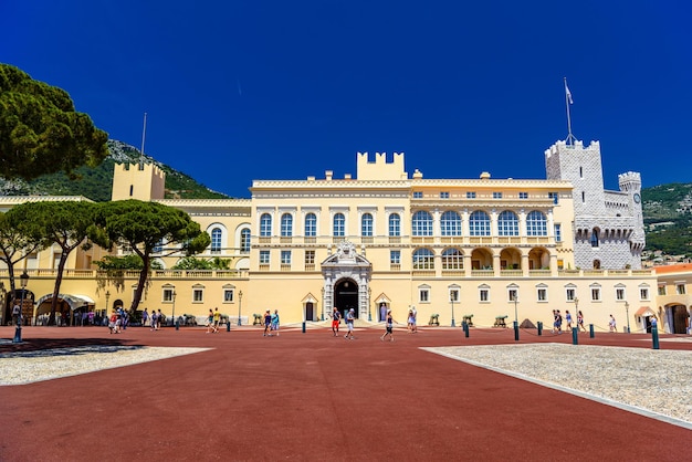 Prinselijk paleis in Fontvielle MonteCarlo Monaco Côte d'Azur Franse Rivièra